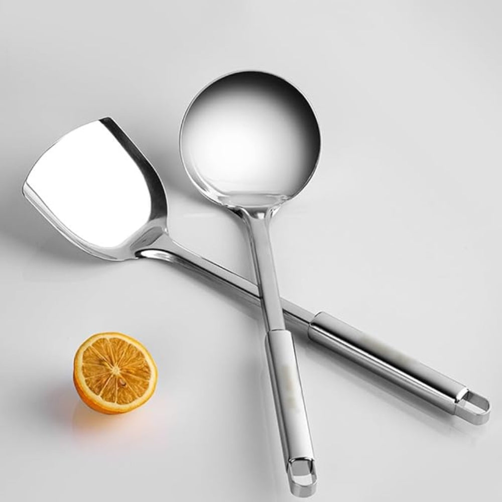 Lisslune | Premium Stainless Steel Cooking Utensils | 5pcs Set