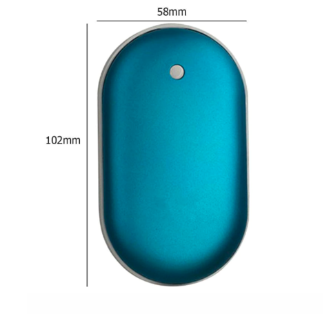 Lisslune | 2x Rechargeable Hand Warmers With Powerbank
