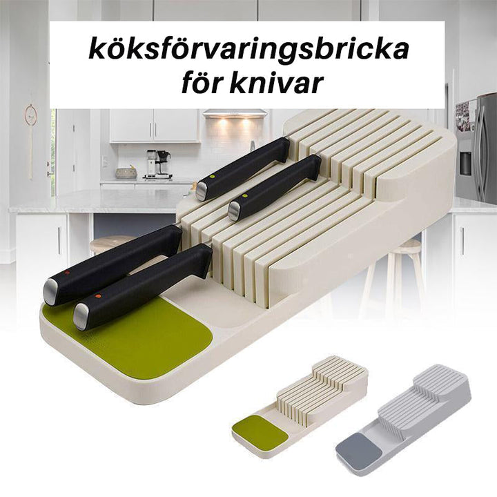 Lisslune | Kitchen storage tray for knives