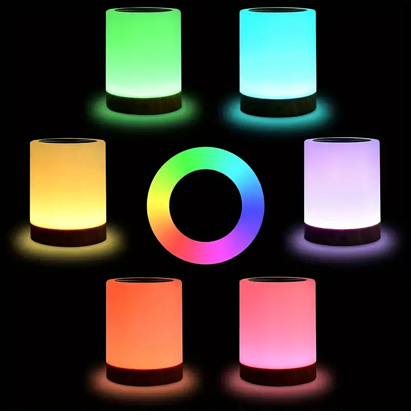 Lisslune | Dimmable LED Night Light with Modern Design and Color Change