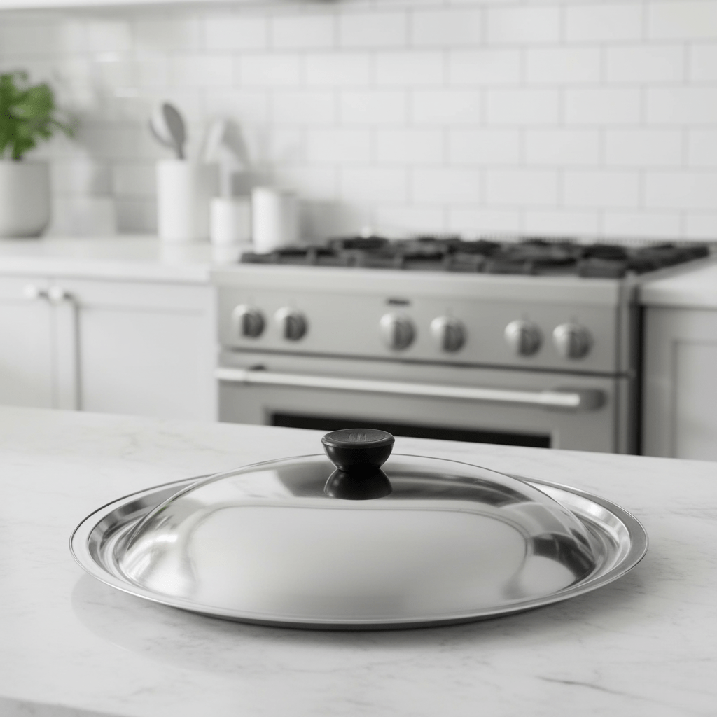 Lisslune | Stainless Steel Lid for Versatile Kitchen Use and Perfect Cooking