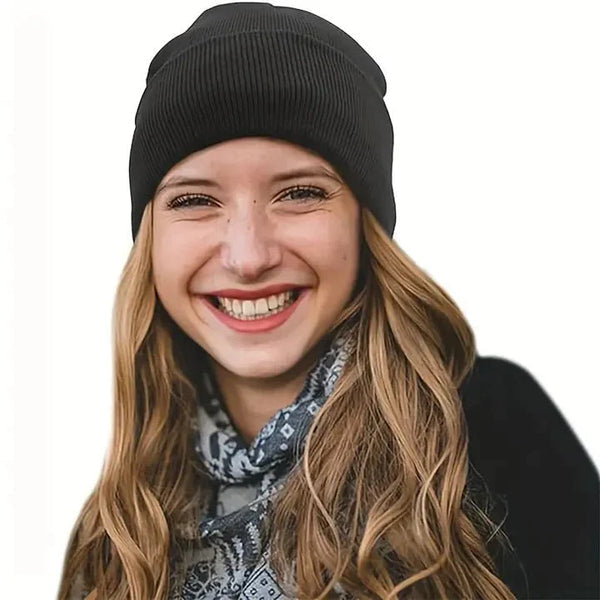 Lisslune | Noor Silk Winter Hat – Wool & Silk – Anti-Frizz Hair Protection