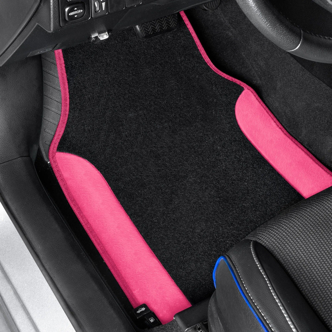 Lisslune | Hot Pink Universal Car Mats