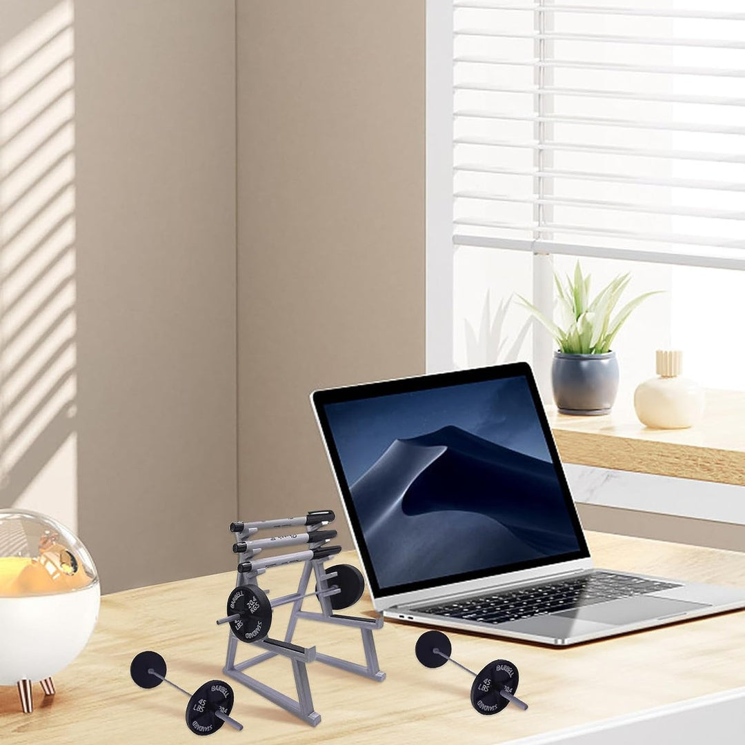 Lisslune | Mini Squat Rack Pen Holder – Unique Gift for Fitness Fans