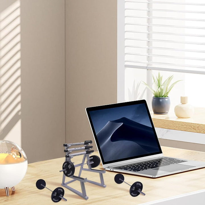 Lisslune | Mini Squat Rack Pen Holder – Unique Gift for Fitness Fans