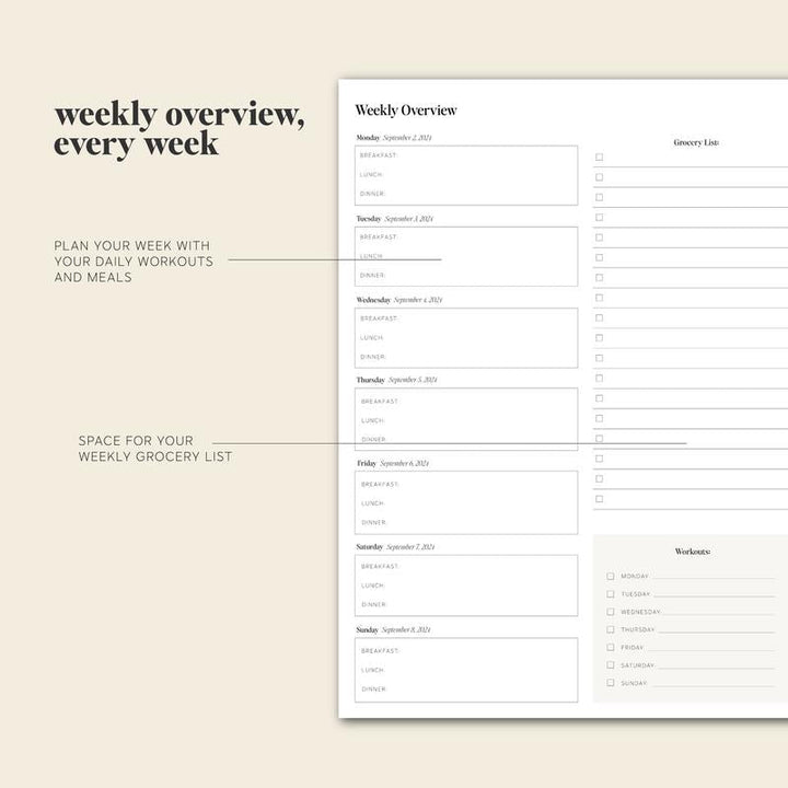 Lisslune | Daily Planner 24-25 – PlanEase
