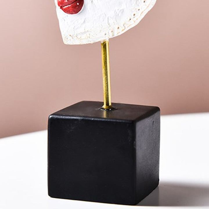 Lisslune | Abstract Pop Art Face Home Sculpture