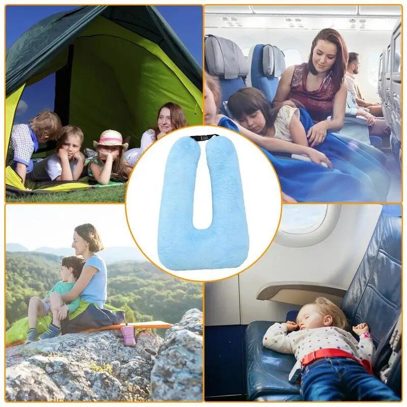 Lisslune | Ergonomic car and travel head pillow with adjustable strap for comfortable support