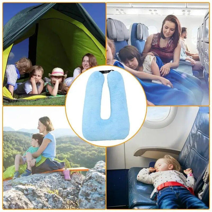 Lisslune | Ergonomic car and travel head pillow with adjustable strap for comfortable support