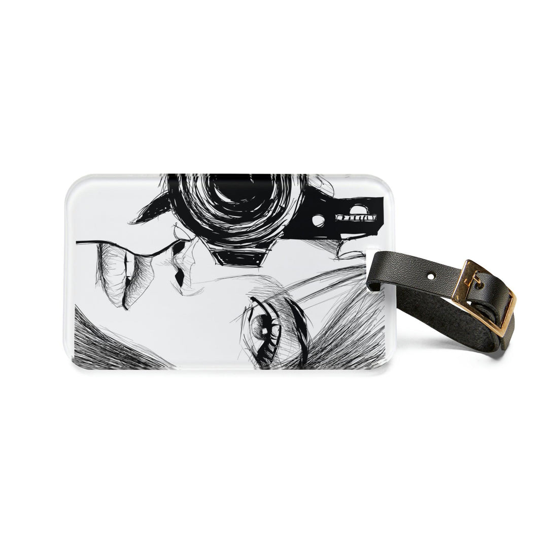 Lisslune | Chic Personalized Leather Luggage Tags for Stylish Travel