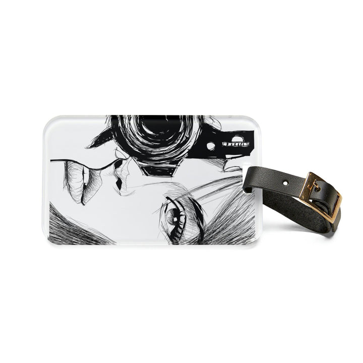 Lisslune | Chic Personalized Leather Luggage Tags for Stylish Travel
