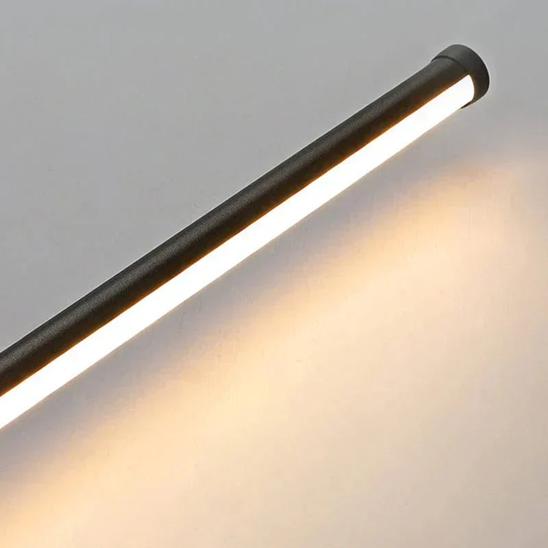 Lisslune | LED Outdoor Wall Light Fixture - Waterproof Luminous Line Design for Patios, Gardens & Walkways