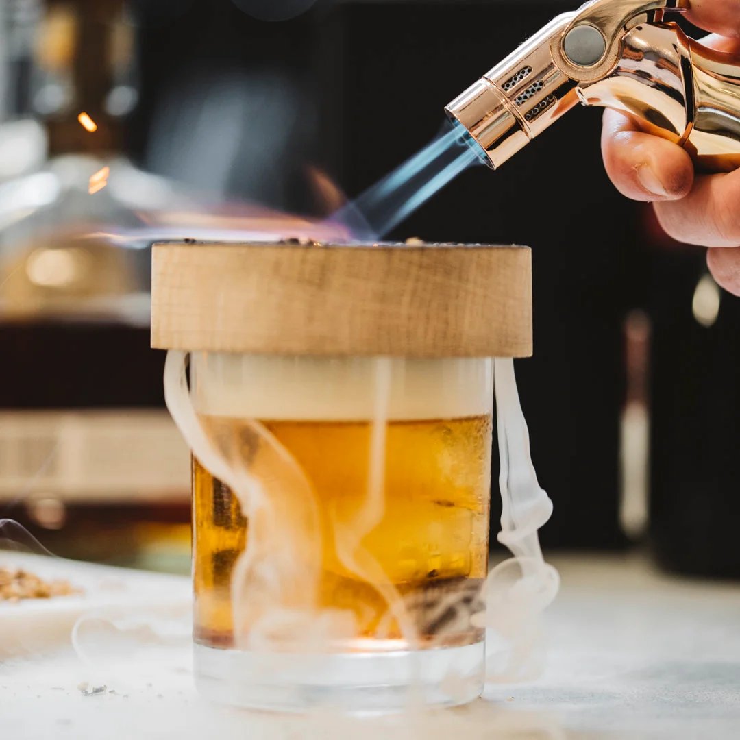 Lisslune | Cocktail Smoker with 8 flavors -Bourbon Whiskey Gifts for Men