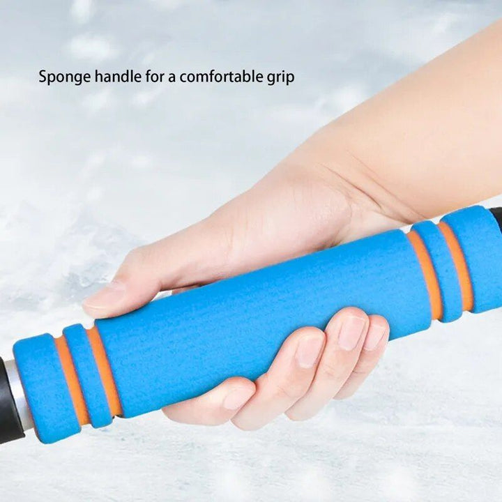 Lisslune | Compact winter car snow and ice removal tool with EVA foam handle