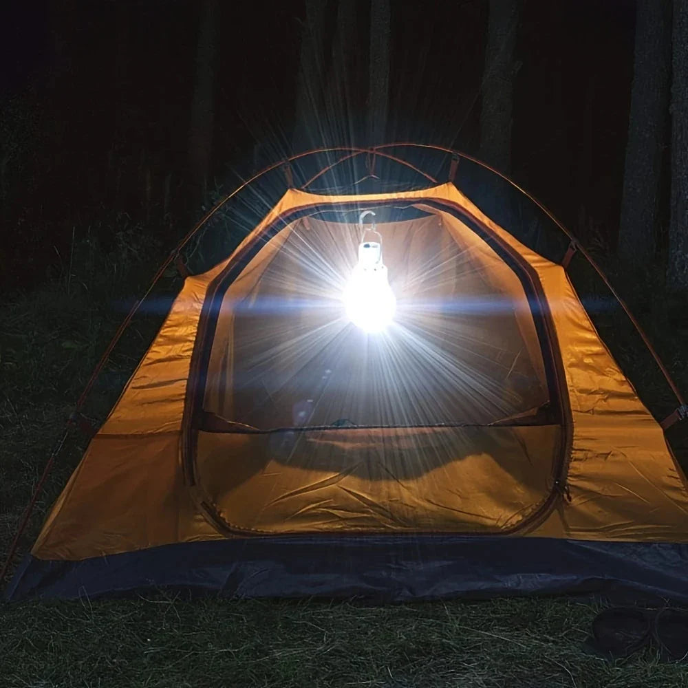 Lisslune | Solar lamp with solar panel – Energy-saving LED lamp for indoor and outdoor use