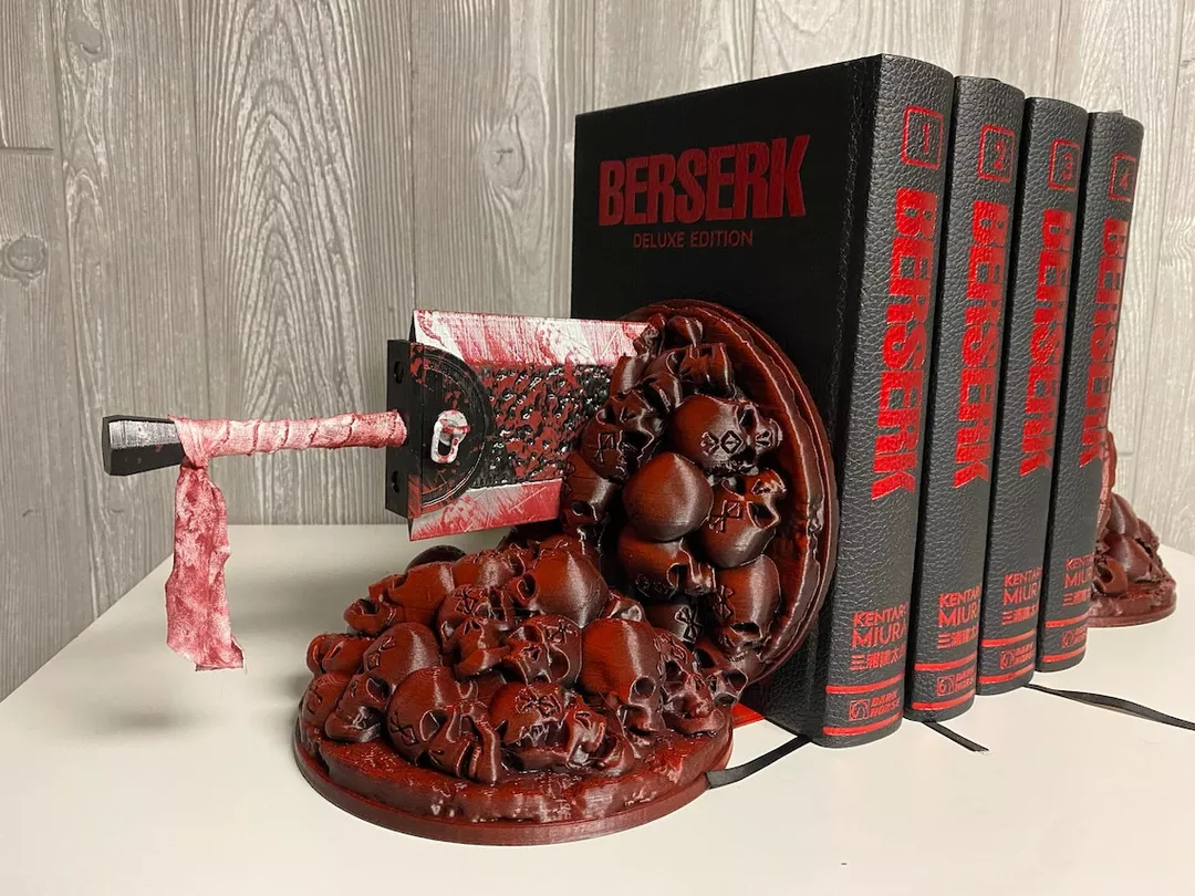 Lisslune | Berserk Bookends - Dragonslayer,Gift for she|him