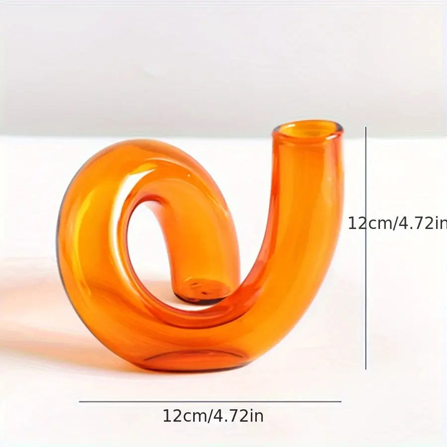 Lisslune | TimelessGlow - Pedestal Glass Vase