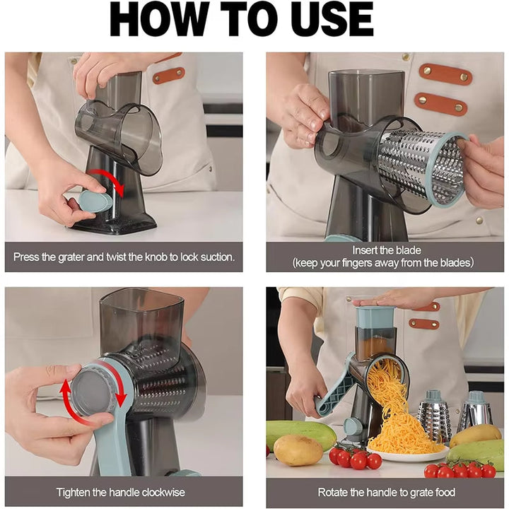 Lisslune | Multifunctional Manual Veggie Slicer