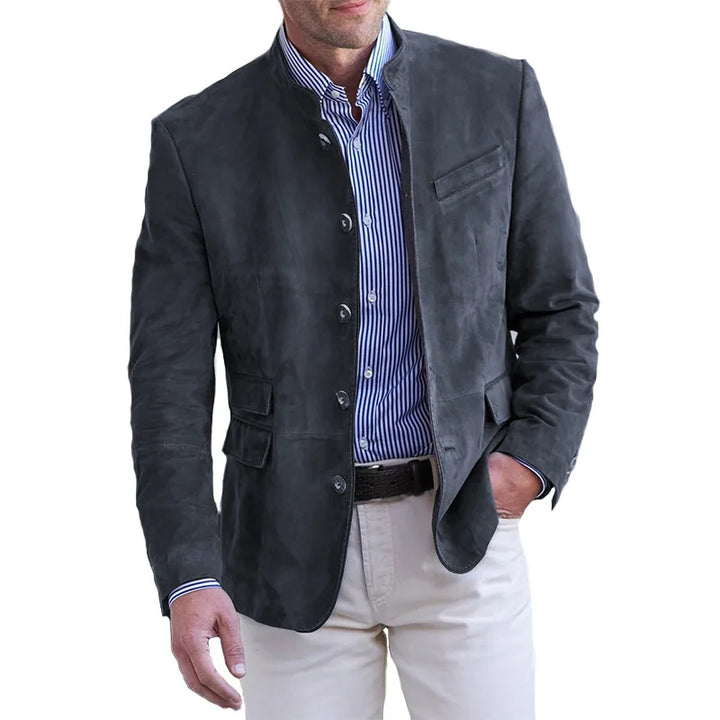 Lisslune | Classic Button Down Jacket for Men