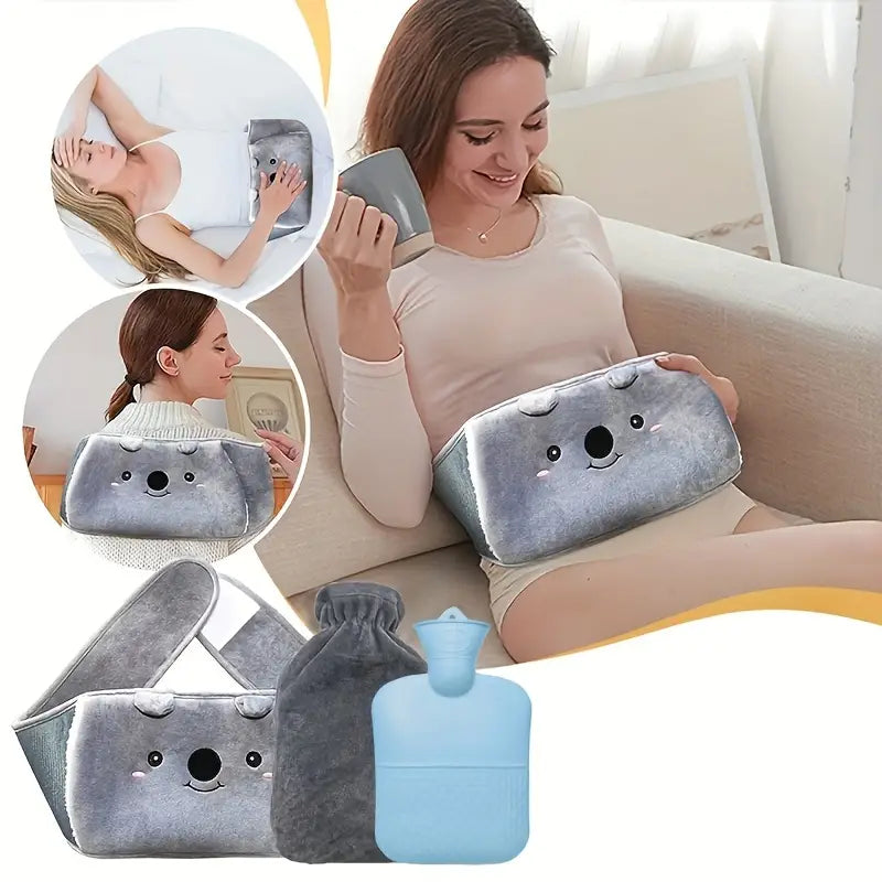 Lisslune | Fluffy Hot Water Bottle Belt