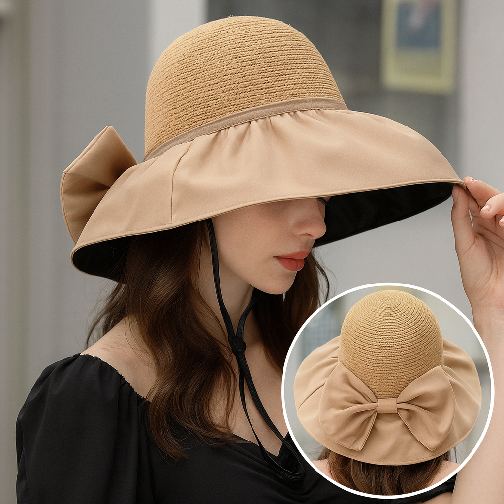 Lisslune | Elegant sun hat for stylish UV protection brim for UV sun protection