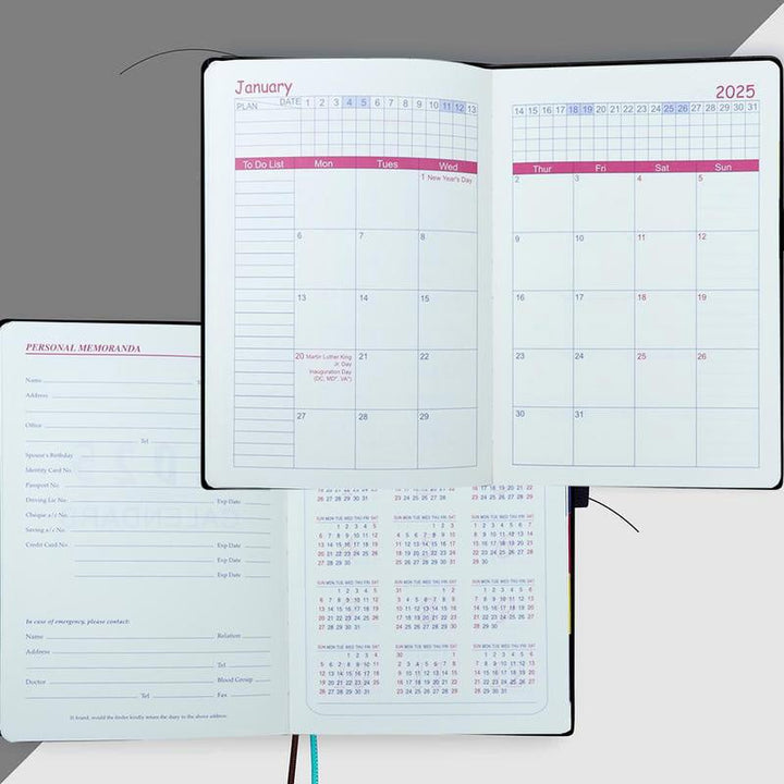 Lisslune | 2025 One Day One Page Daily Planner – Your Ultimate Gift Calendar
