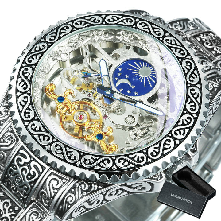 Lisslune | Vintage Moon Automatic Tourbillon Watch