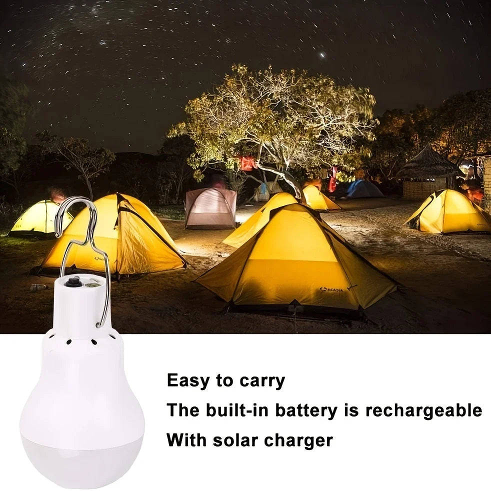 Lisslune | Solar lamp with solar panel – Energy-saving LED lamp for indoor and outdoor use