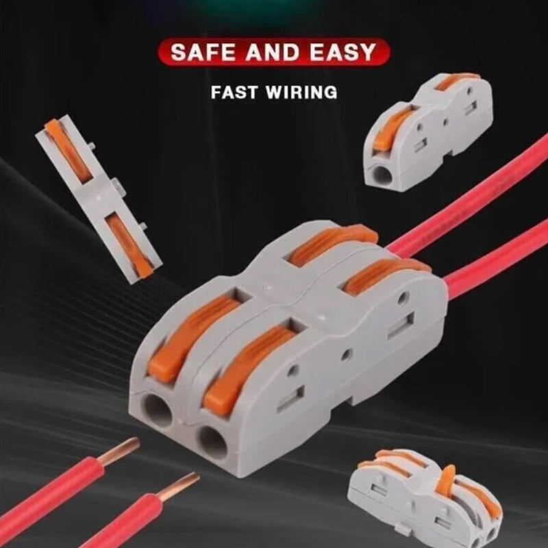 Lisslune | Push-type quick connection terminal, wire splitting