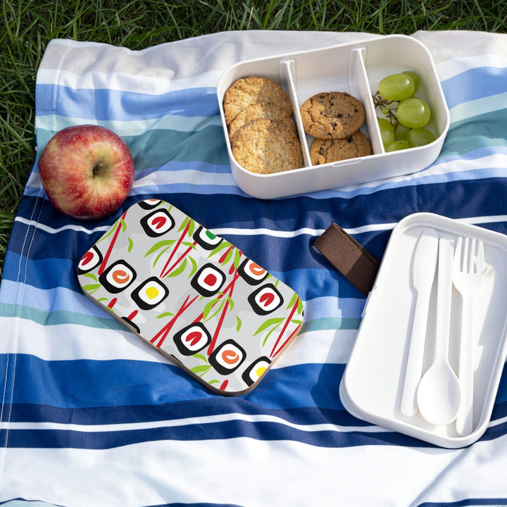 Lisslune | Eco-Friendly Personalized Bento Box with Elegant Wooden Lid