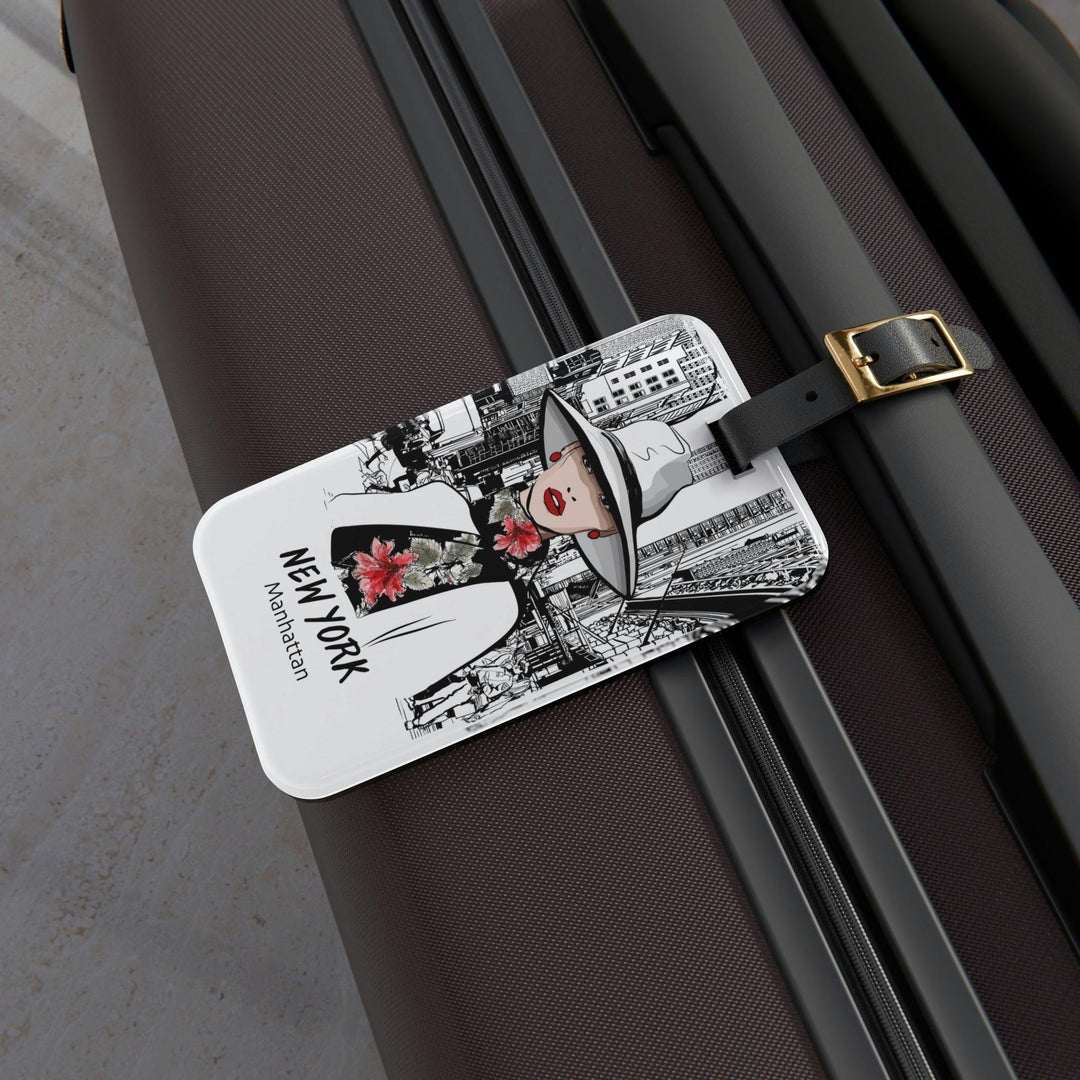 Lisslune | Personalized chic acrylic luggage tags - stylish travel essential