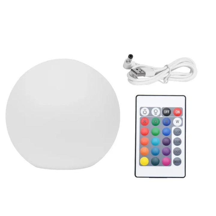 Lisslune | Waterproof Solar-Garden Ball Lamps – RGB LED Lighting for Outdoors