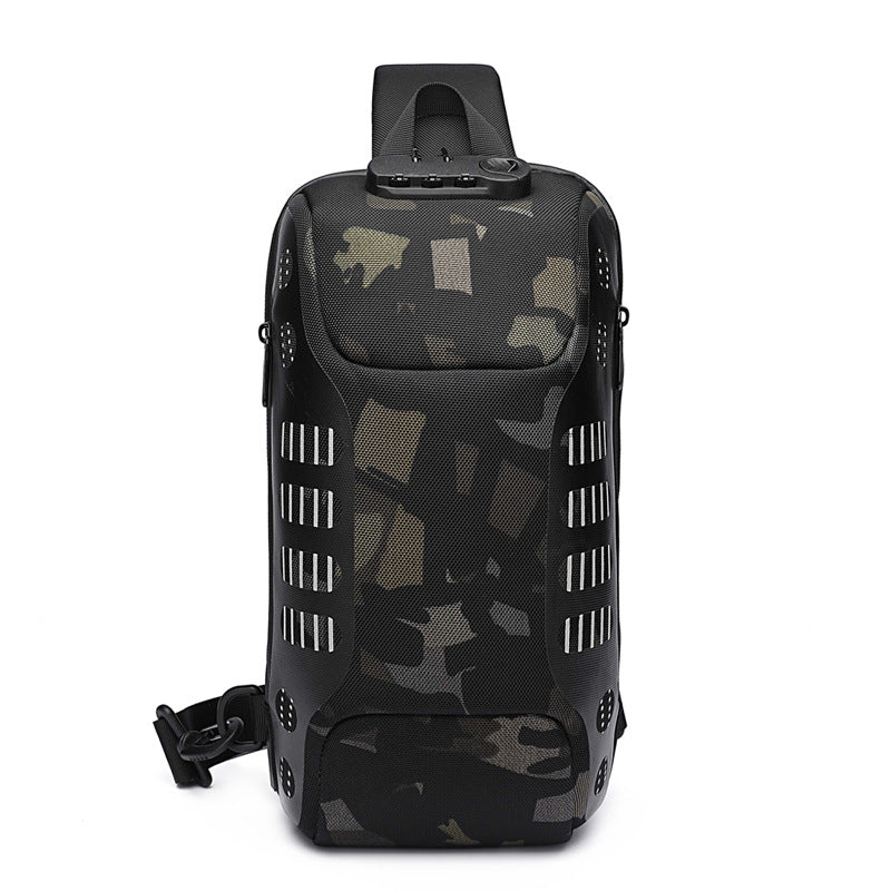 Lisslune | Anti-Theft Water-Resistant Sling Bag, for Biking, Walking, Travel