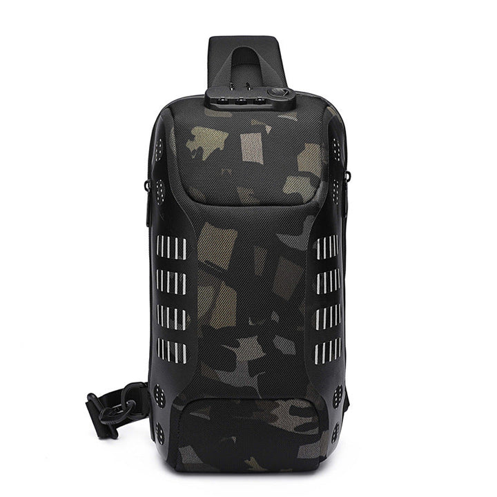 Lisslune | Anti-Theft Water-Resistant Sling Bag, for Biking, Walking, Travel
