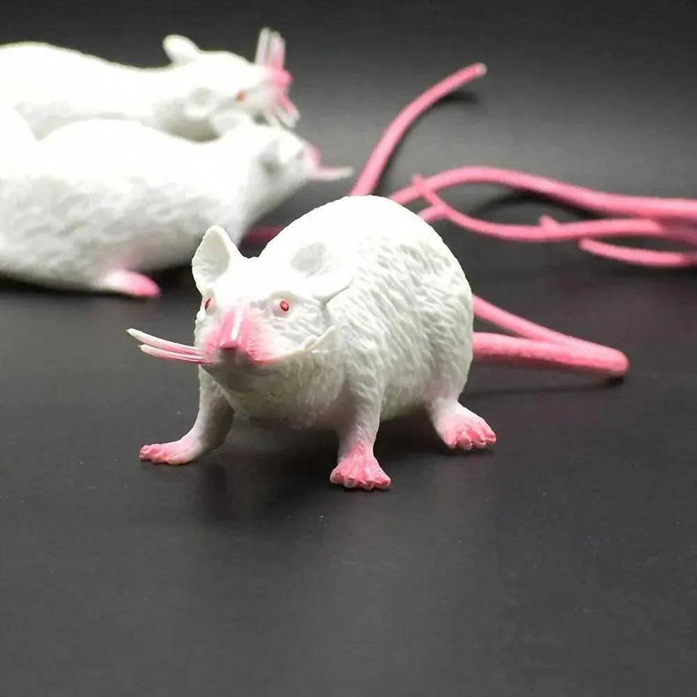 Lisslune | Realistic small rat prank toy for Halloween jokes