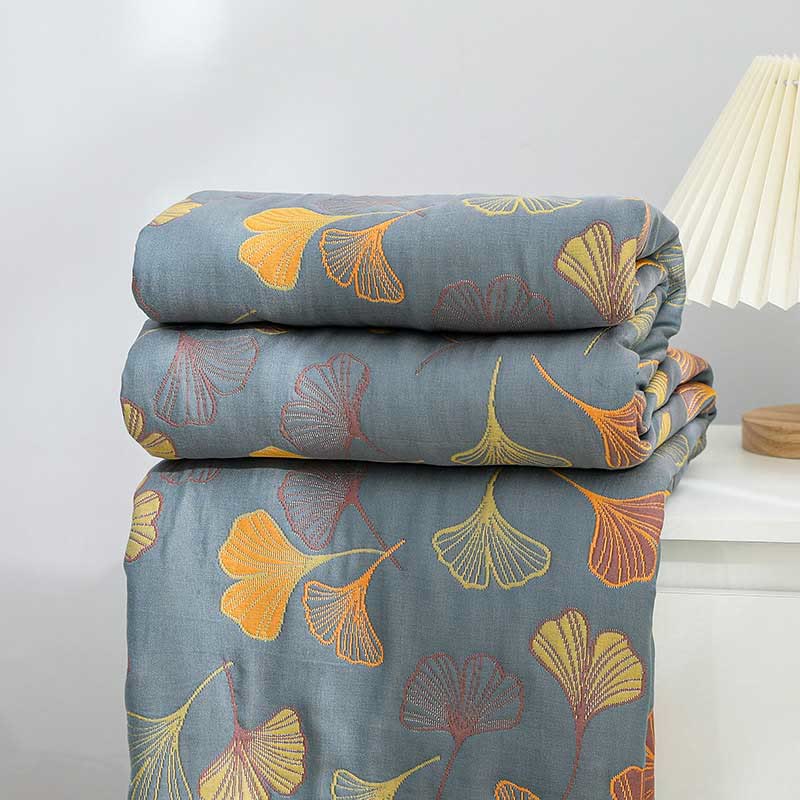 Lisslune | LeafNest - Soft Cotton Bed Linen with Leaf Motif