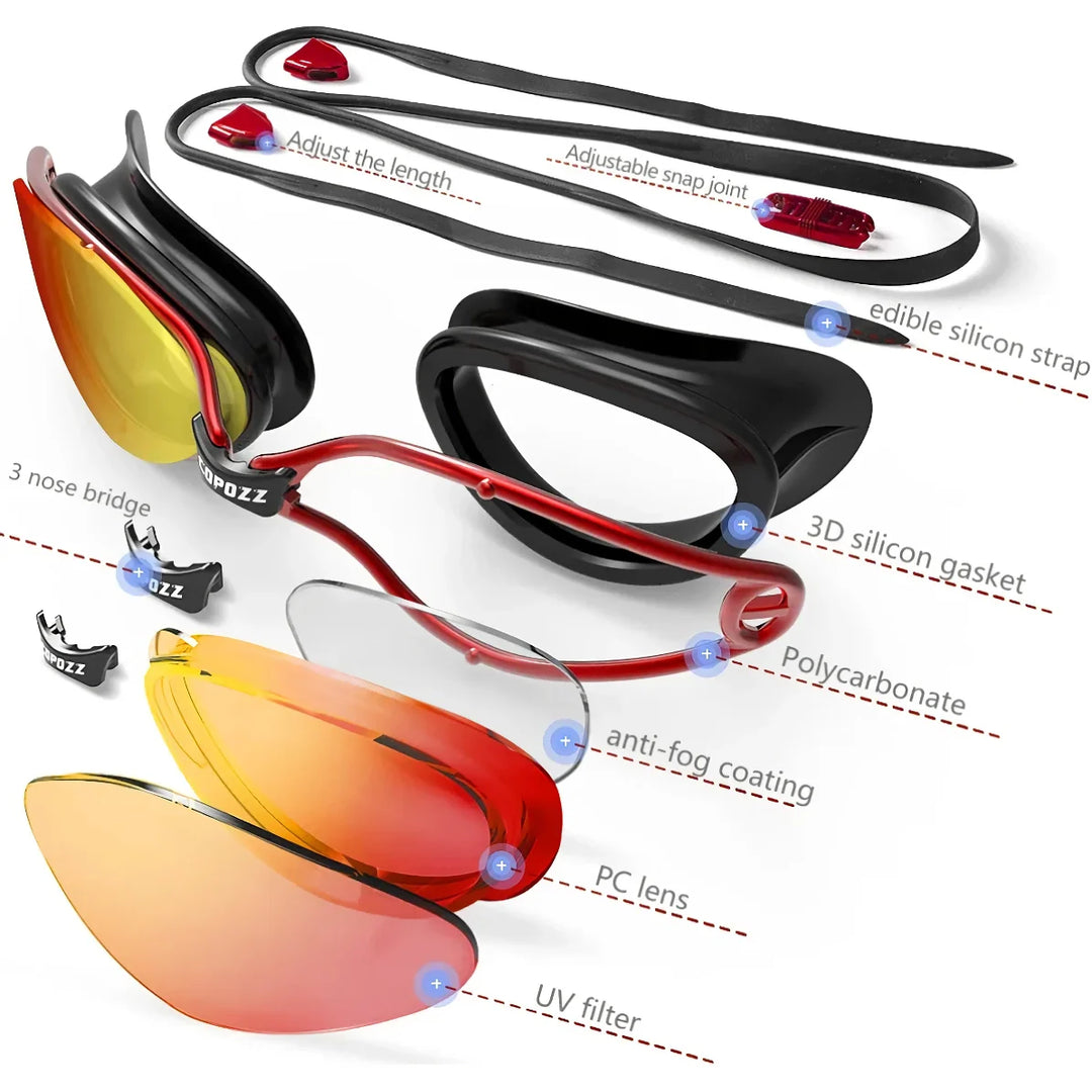 Lisslune | Anti-Fog UV Protection Swimming Goggles