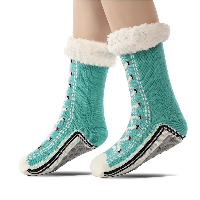 Lisslune | Ultra-thick Cashmere Slippers Socks S
