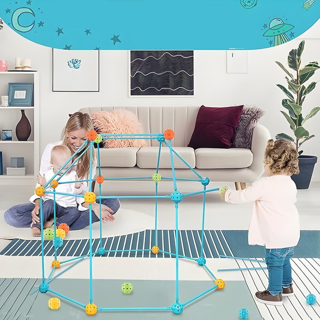 Lisslune | Magical Kids Fort – Imaginative Play Castle Tent for Indoor Adventures