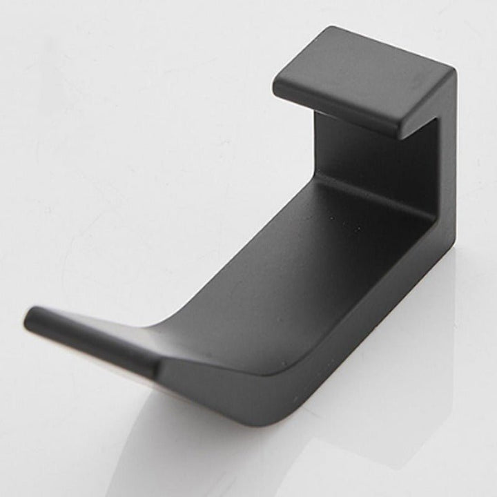 Lisslune | Aviro Aluminum Wall Hooks Black/White - Modern Decorative Coat Hooks