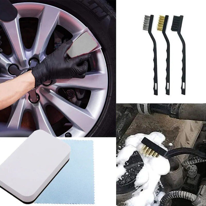 Lisslune | Complete 16-piece car cleaning and detailing set