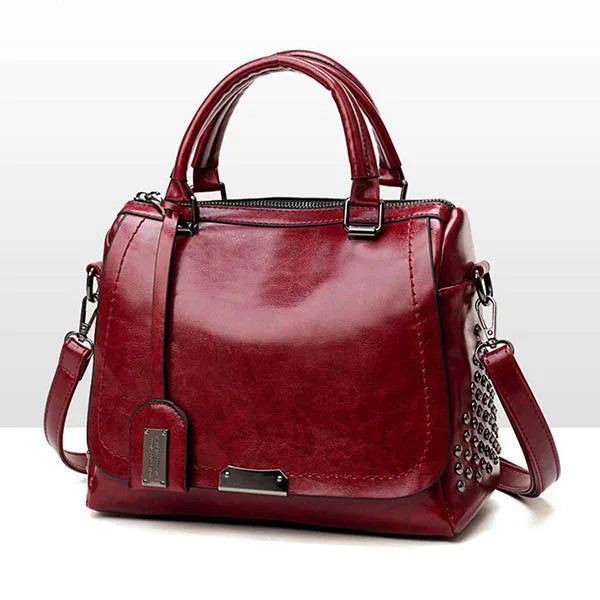 Lisslune | Elegant Soft Leather Shoulder Bag for Women – Versatile Everyday Handbag