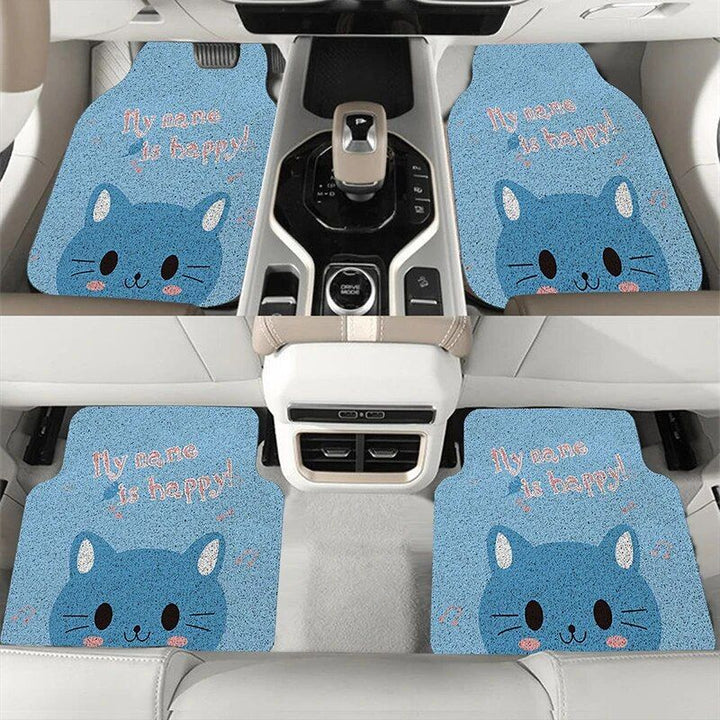 Lisslune | Universal Cartoon Pattern Waterproof Car Mats