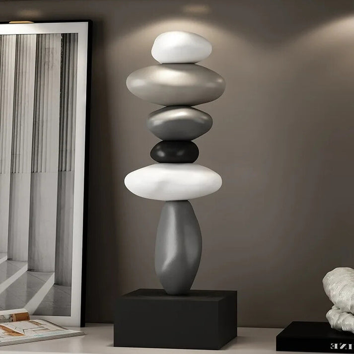 Lisslune | StoneBalance - Modern stable stone sculpture