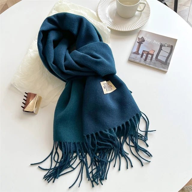 Lisslune | Meriva Soft Warm Wool Scarf for Men and Women