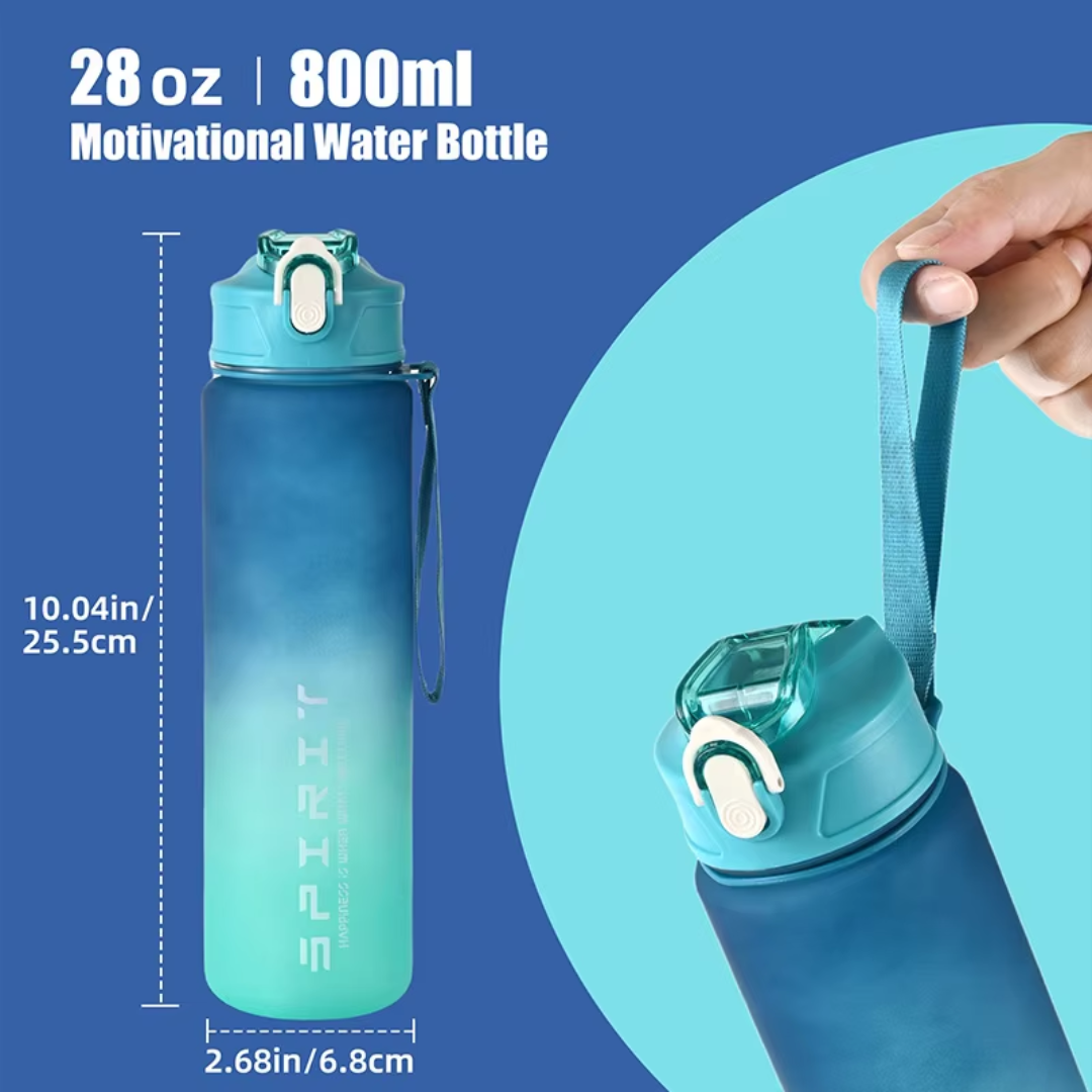 Lisslune | 1L Large Capacity Leakproof Sports Water Bottle