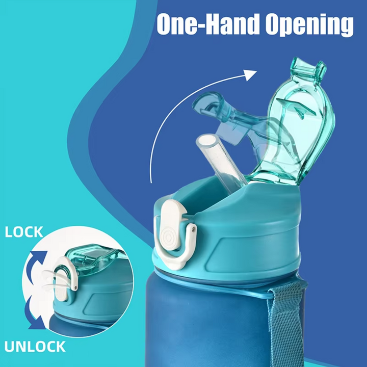 Lisslune | 1L Large Capacity Leakproof Sports Water Bottle