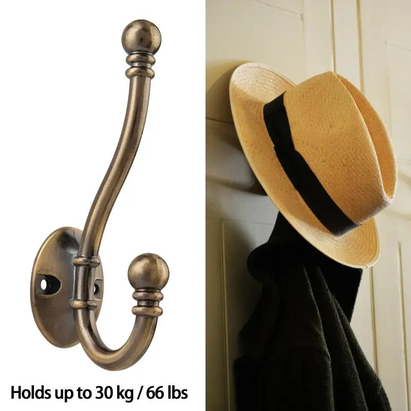 Lisslune | High-quality dress hook made of brass – classic style – various colors – high quality – 1 piece