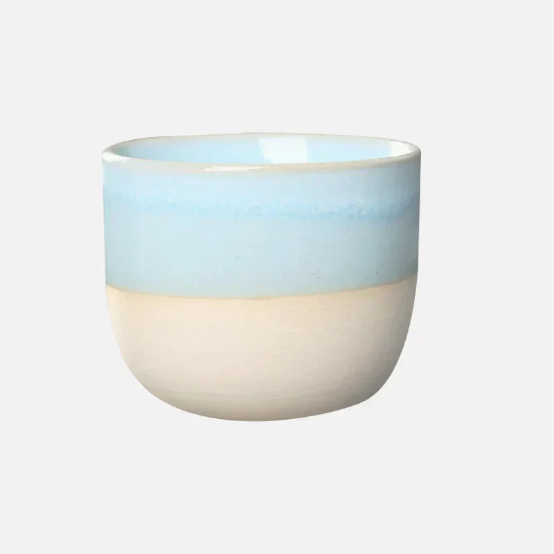 Lisslune | Handmade Ceramic Mug – Blue-Glazed Tea Bowl