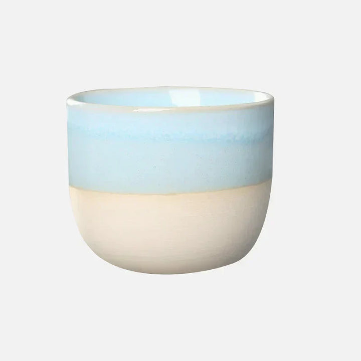 Lisslune | Handmade Ceramic Mug – Blue-Glazed Tea Bowl